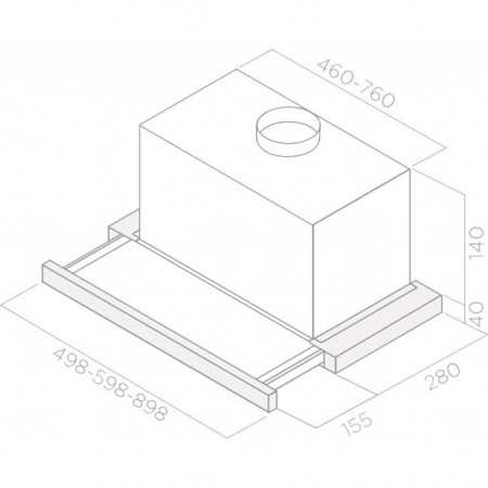 Вытяжка ELITE 14 Lux WHA60 A-11